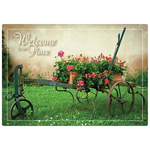 Premium Welcome to Our Place Paper Placemats - 125 Pack | Eco-Friendly Disposable Table Mats for Parties, Events & Everyday Dining