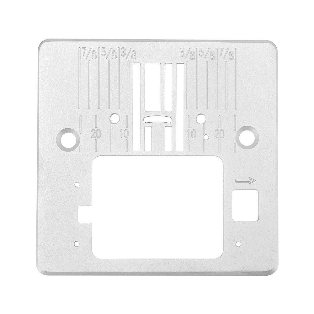 Heavy Duty Needle Throat Plate for Singer 4423, 4432, 5511 Sewing Machines - Durable Stainless Steel Smooth Surface Accessory - Perfect for Quilting, Denim & Thick Fabric Sewing Projects