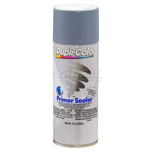 Dupli-Color Gray Primer Sealer Aerosol Spray - 12 Oz (Pack of 6) for Automotive Touch-Ups & DIY Projects