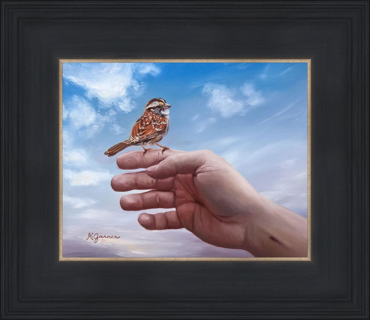 Every Sparrow is Known - Inspirational Christian Wall Art Decor for Home & Office - Perfect for Living Room, Bedroom, Church & Gift Giving