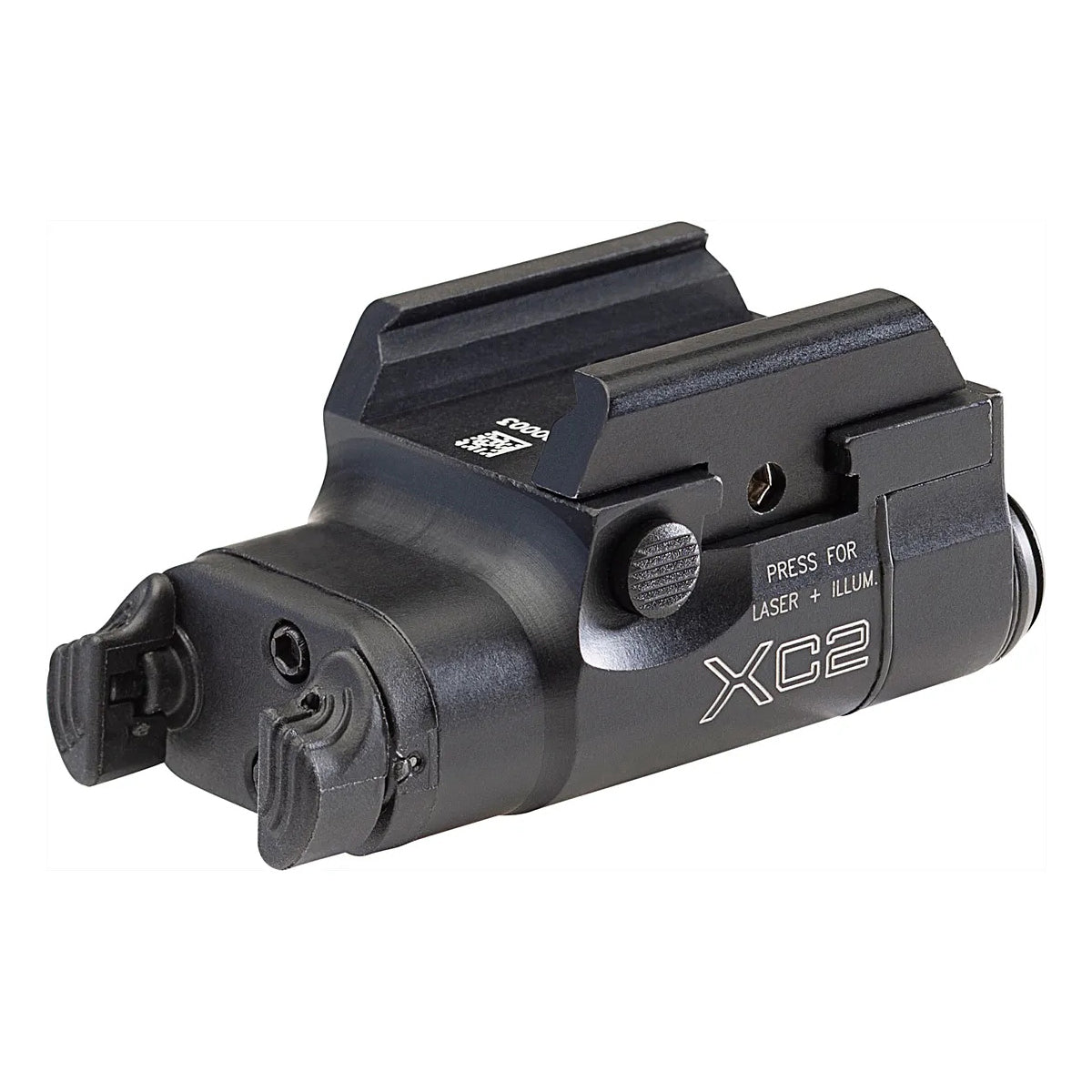 SureFire XC2 B Tactical Weapon Light with Laser Combo - Compact & Bright for Handguns - Perfect for Home Defense, Law Enforcement & Outdoor Adventures