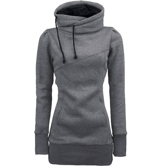 Gothic Black Hooded Pullover Sweatshirt for Women & Men | Trendy Oversized Streetwear | Perfect for Halloween, Cosplay & Dark Fashion Outfits