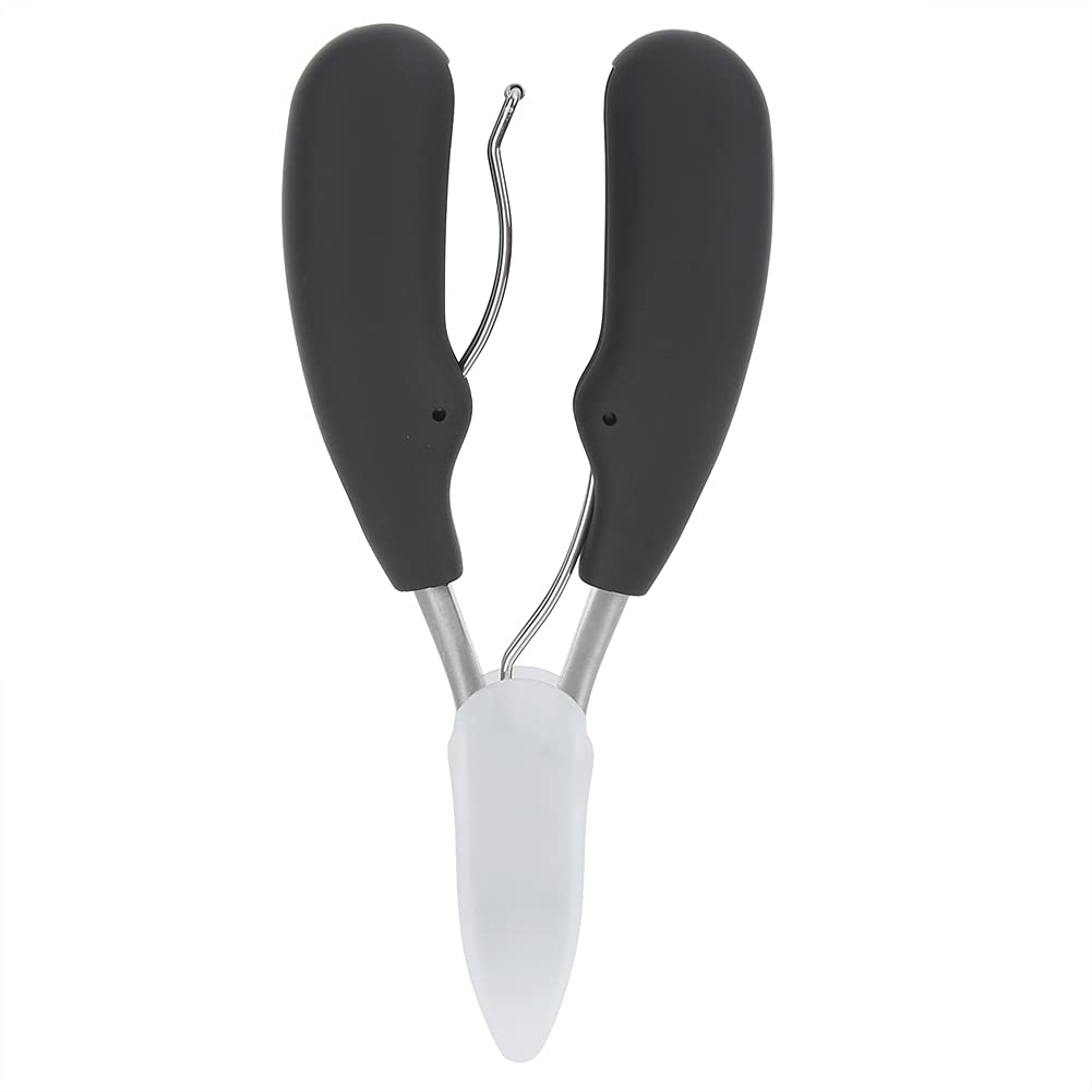 Professional Stainless Steel Nail Clippers for Thick & Ingrown Nails - Pointed Tip Pedicure Tool for Paronychia Care | Perfect Manicure & Pedicure Gift Set for Home & Salon Use