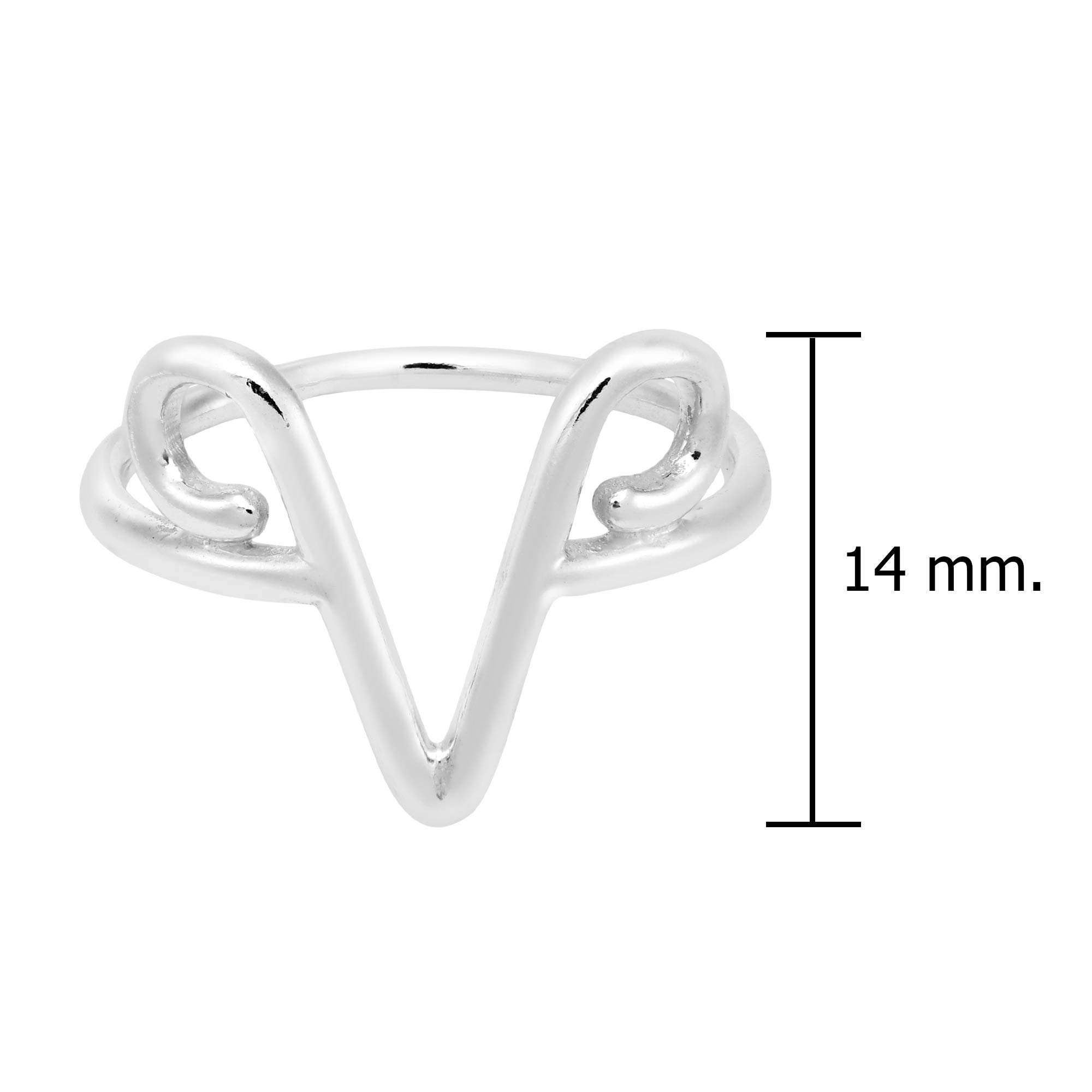 AeraVida .925 Sterling Silver Aries Zodiac Sign Band Ring for Women - Minimalist Wedding, Promise & Casual Comfort Fit Ring (Sizes 5-10) | Perfect for Everyday Wear, Gifts & Astrology Lovers