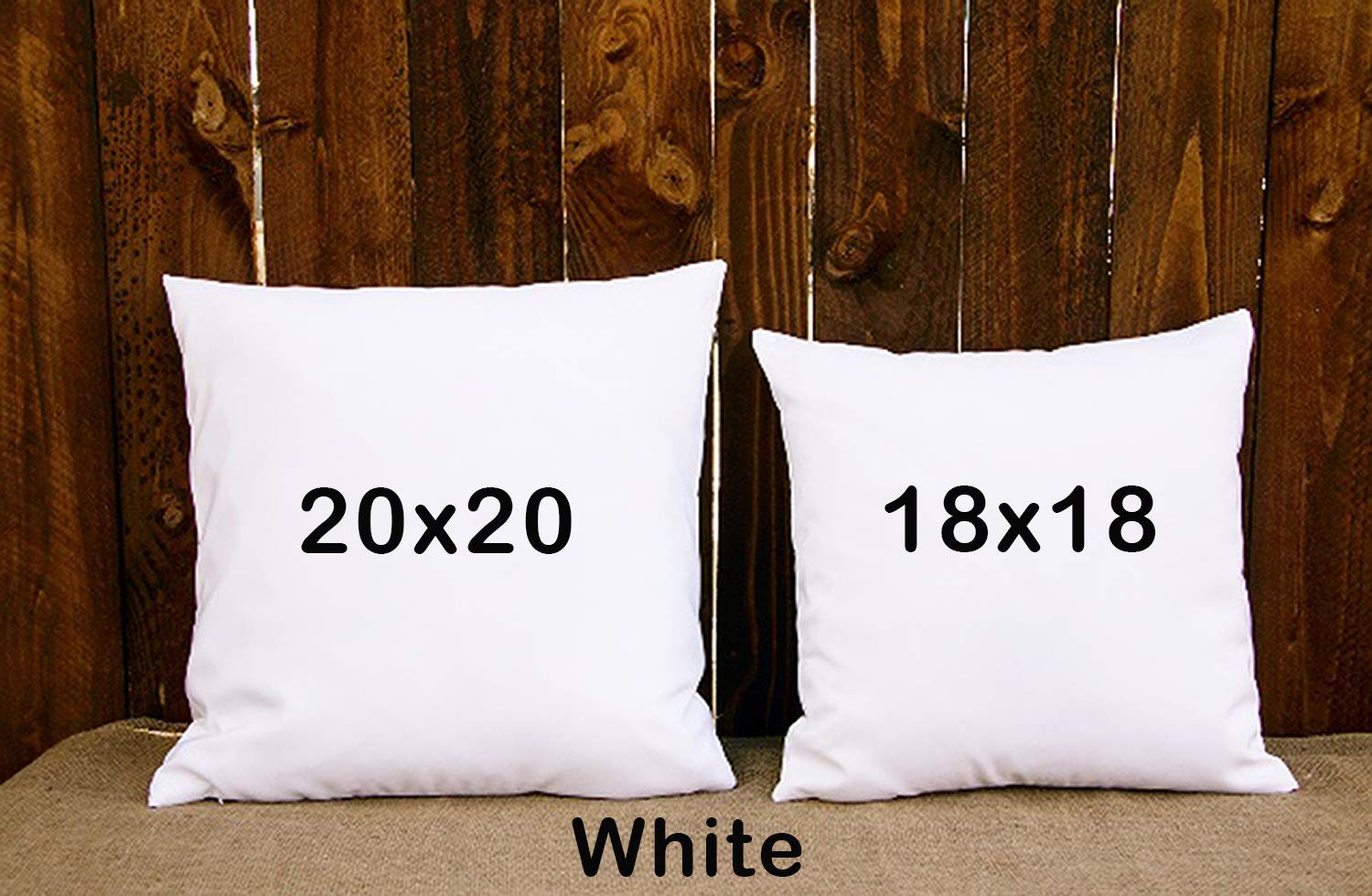 Farmhouse Peonies Throw Pillow Cover 20x20 Inch - Soft Decorative Cushion for Sofa, Bed & Living Room - White Floral Home Decor Accent Pillow