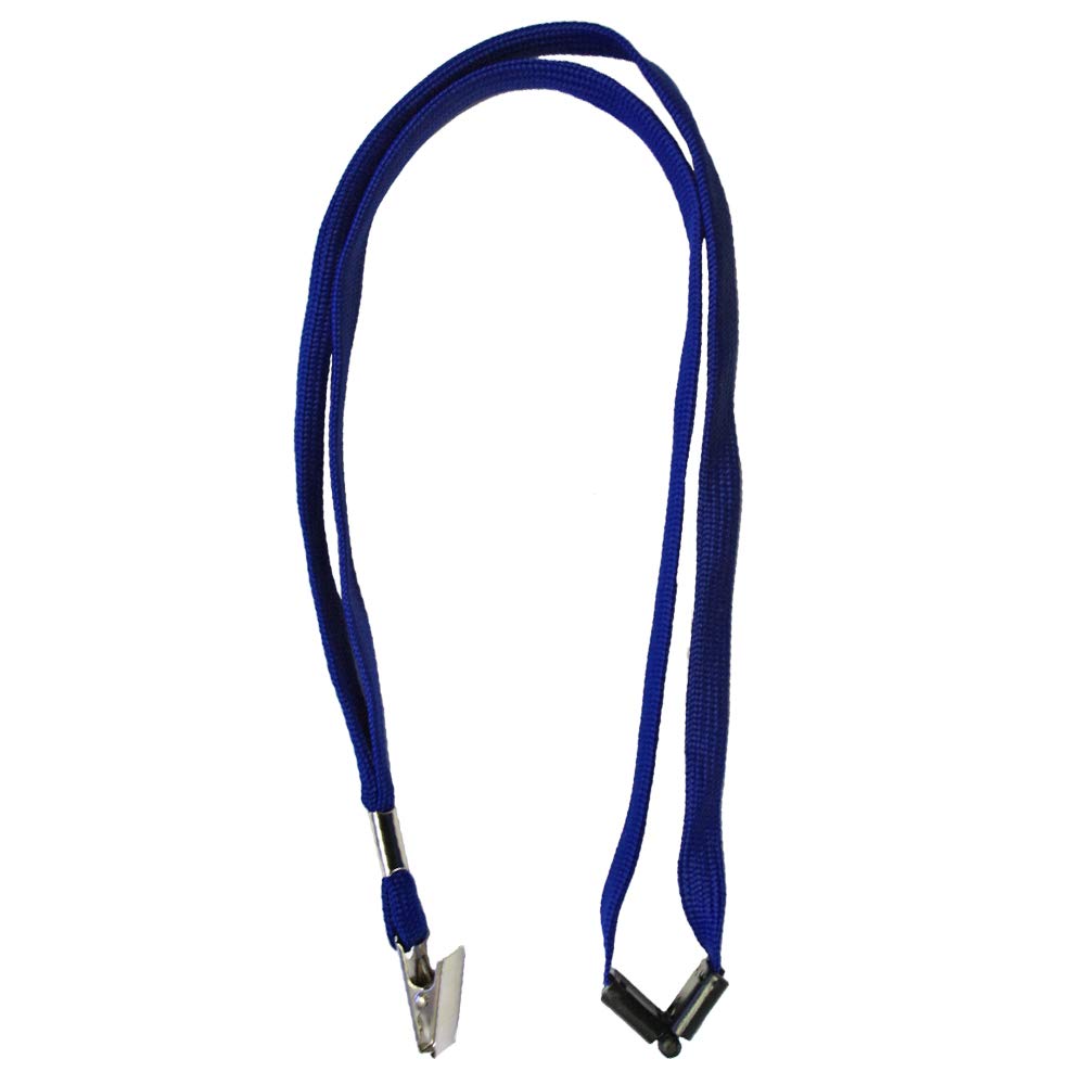 PinMart's Breakaway Lanyard with ID Badge Holder - Adjustable Neck Strap for Work, Events & Security - Safety Release Tube Lanyard for Schools, Hospitals & Conventions