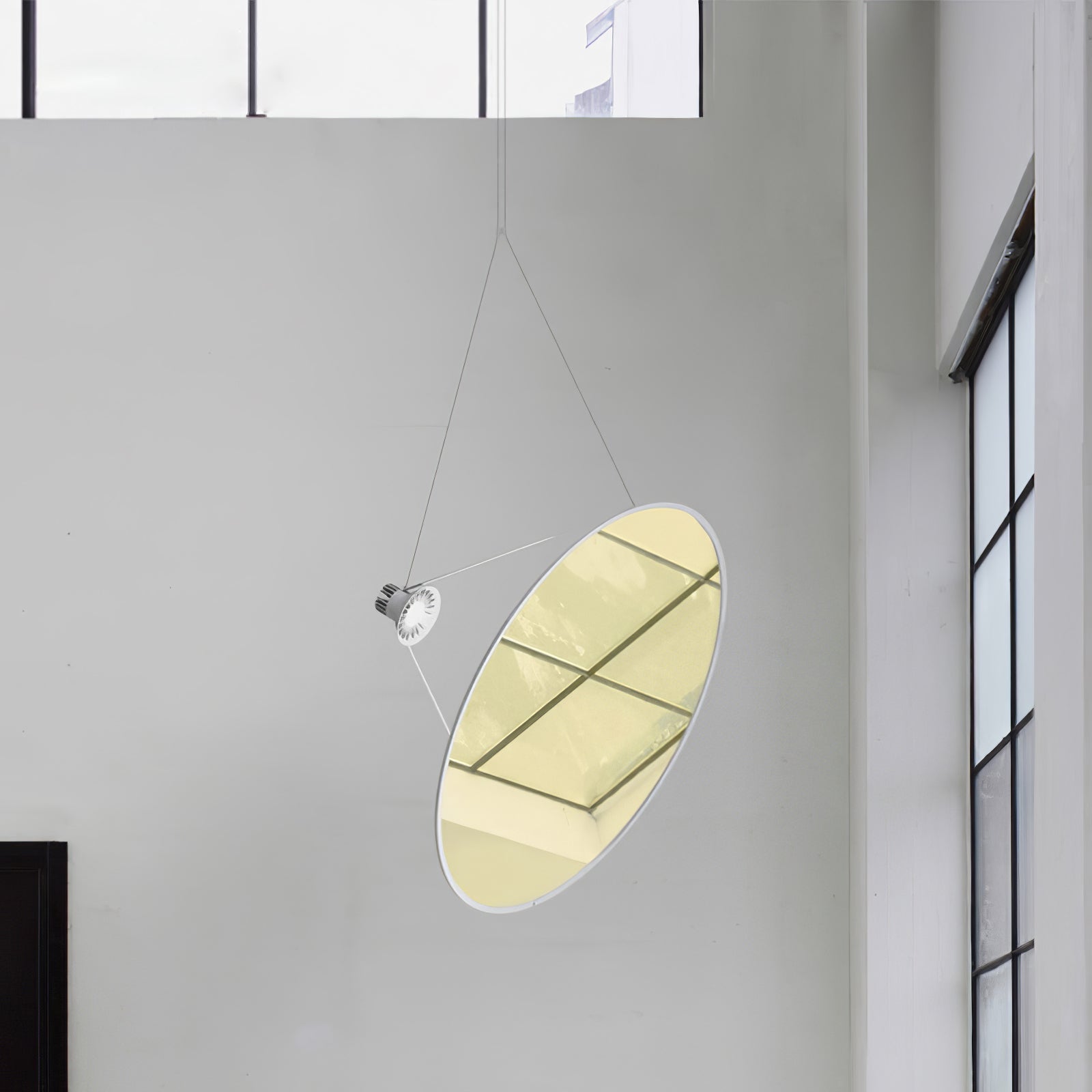 Amisol Modern Pendant Lamp - Stylish Hanging Light Fixture for Kitchen Island, Dining Room, Living Room & Bedroom Decor