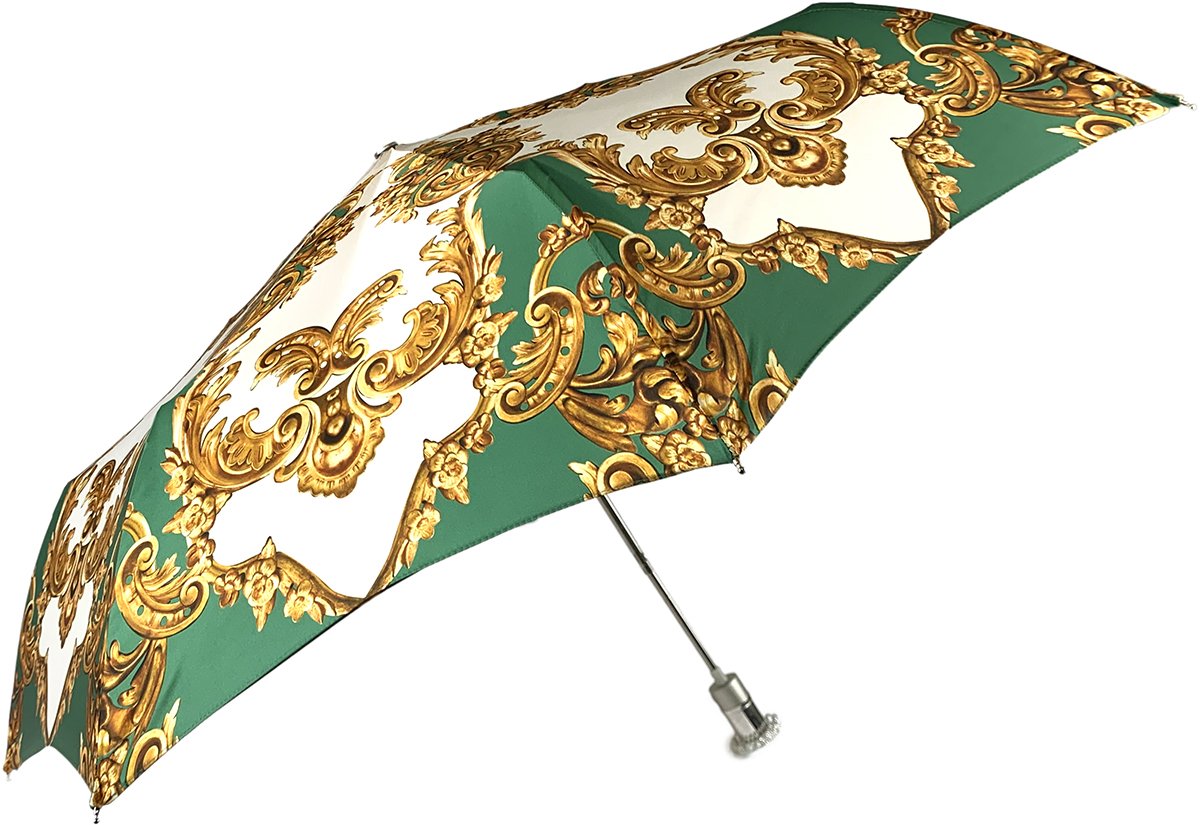 Stylish Compact Folding Umbrella for Women - Trendy Exclusive Design - Perfect for Rainy Days, Commuting & Travel Accessories