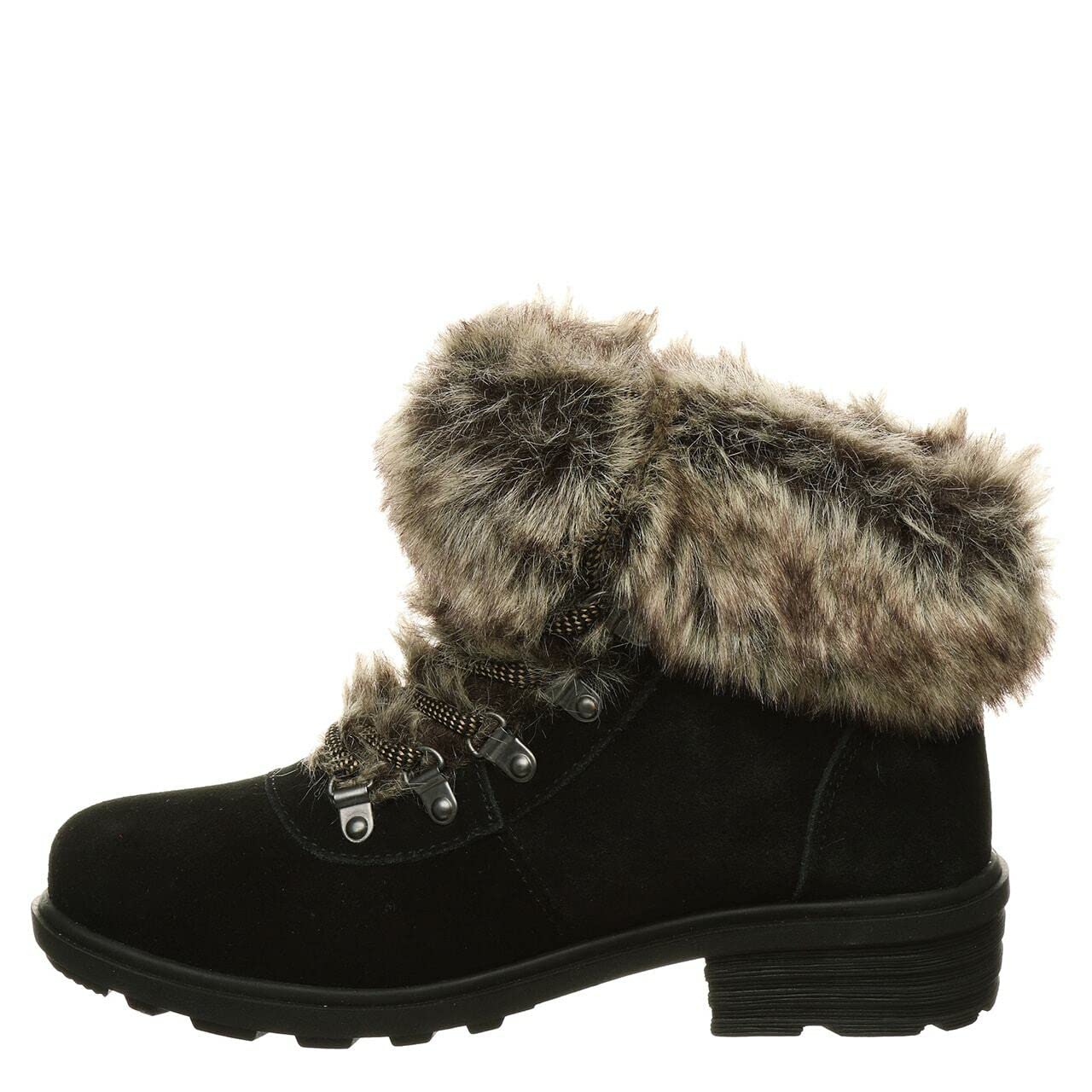 BEARPAW Women's Serenity Ankle Boots - Slip On Winter Booties for Women | Cozy & Comfortable | Multiple Colors Available | Perfect for Casual Outfits, Work & Winter Adventures