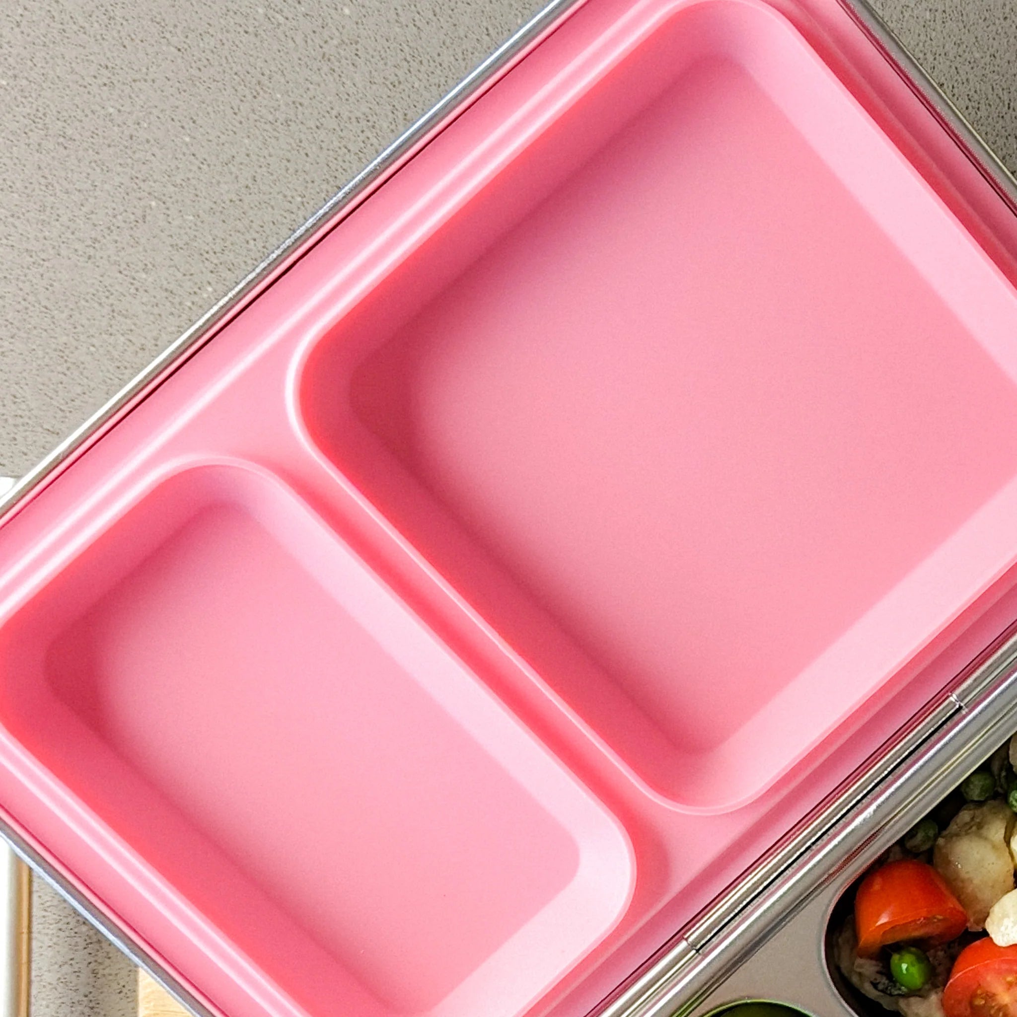 EcoCocoon Bento Lunch Box Replacement Seal - 2 Compartment Leak-Proof Silicone Gasket for Food Storage | Perfect for Office, School & Picnic Lunch Containers