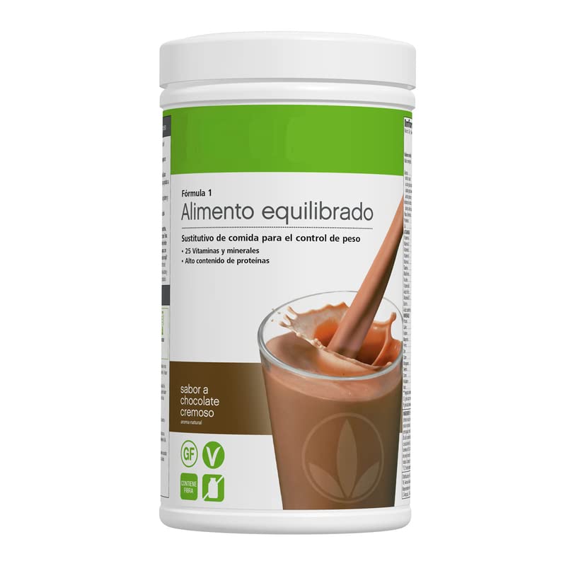 Herbalife Formula 1 Nutritional Shake Mix Dutch Chocolate - 500g (Pack of 2) | Protein Meal Replacement for Weight Management & Healthy Lifestyle | Perfect for Breakfast, Post-Workout or On-the-Go Nutrition
