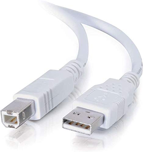 MIYAKO USB 2.0 Printer Cable 6ft - A Male to B Male High-Speed Scanner Cord for Brother/HP/Canon/Epson/Dell/Xerox/Samsung Printers & Digital Pianos - Perfect for Home Office & Music Studio Connectivity