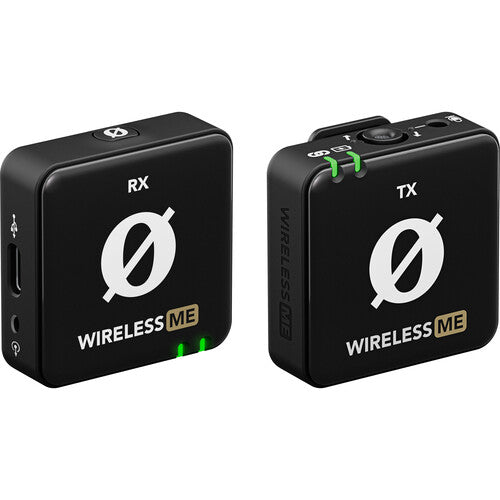 RODE Wireless ME Compact Digital Wireless Microphone System (2.4 GHz, Black) - Perfect for Vlogging, YouTube Videos, Interviews & Live Streaming