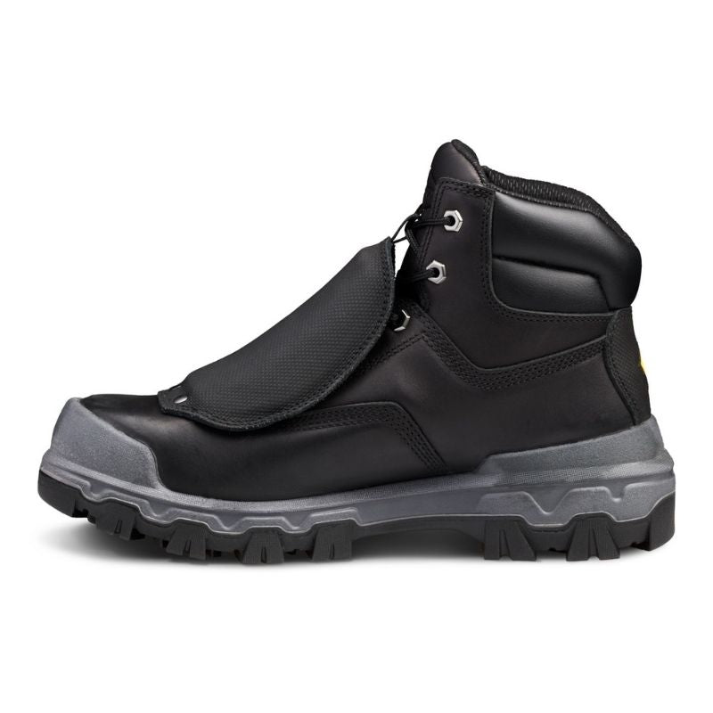 Terra Sentry 2020 Men's 6 Composite Toe Work Boot with External METGUARD TR0A4NRXBLK - Black | Safety Shoes for Construction, Warehouse & Industrial Work | OSHA Compliant Work Boots for Heavy Duty Protection