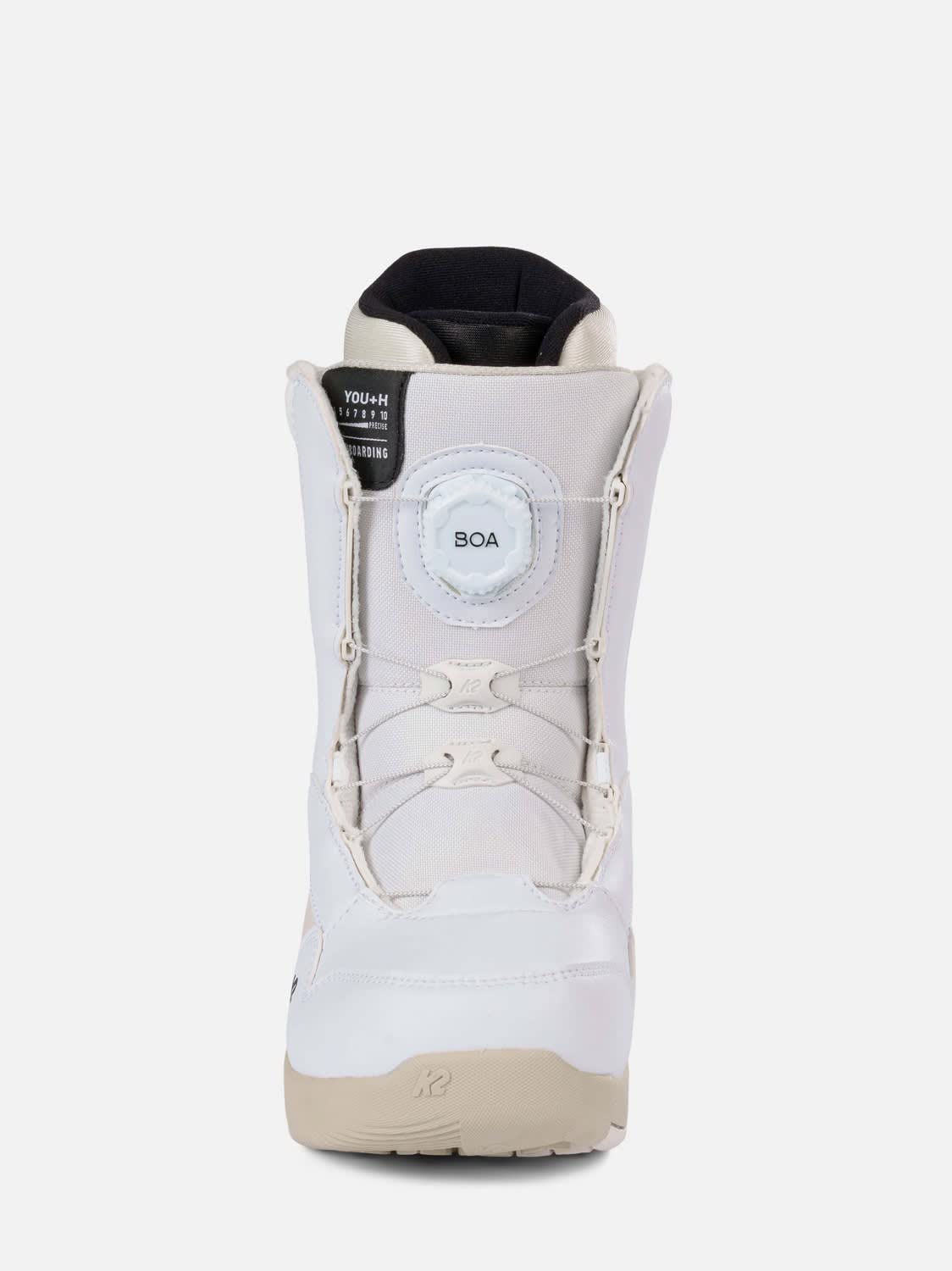 K2 You+H Youth Snowboard Boots - Comfortable & Durable Snowboard Boots for Kids & Teens - Perfect for Winter Sports, Snowboarding & Mountain Adventures