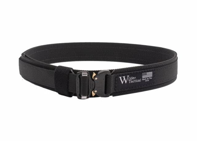 Minimalist Everyday Carry Belt for Men - Black, Medium (32-36 Inch Waist) | Slim & Durable EDC Belt | Perfect for Work, Travel & Outdoor Activities