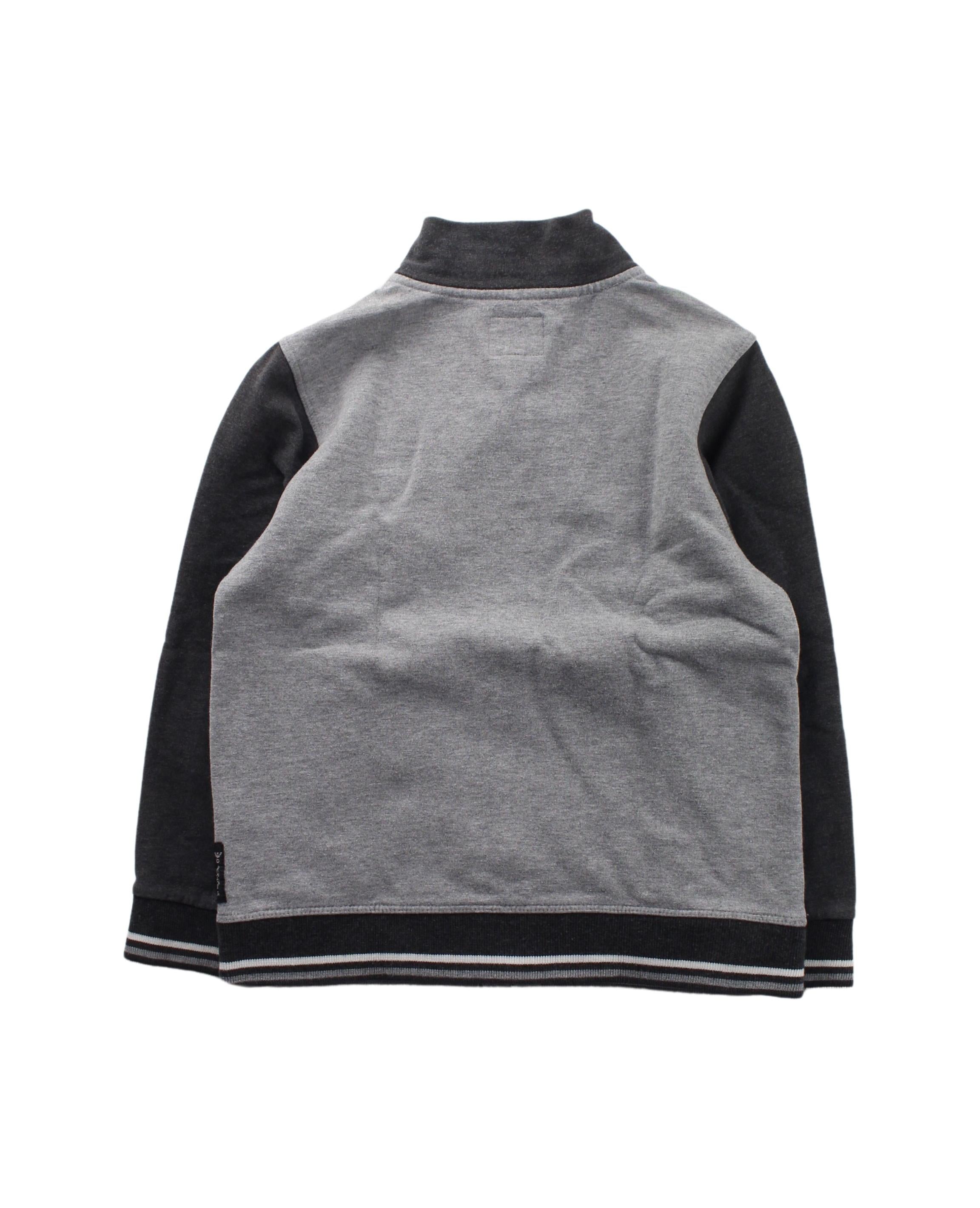 Armani Kids 4T Zippered Hoodie Sweatshirt - Soft Cotton Pullover for Boys & Girls - Perfect for School, Playdates & Outdoor Activities