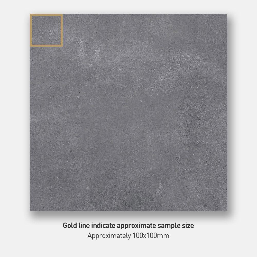 Brooklyn Grey 300x300mm Matte Porcelain Tile - Premium Floor & Wall Tile for Bathroom, Kitchen, and Living Room