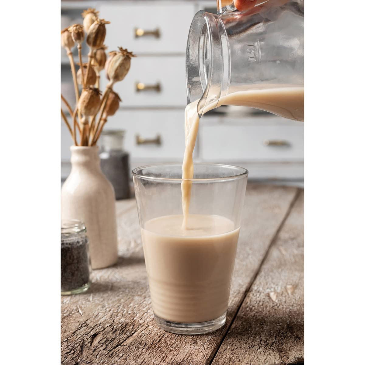 HIC Kitchen Unbleached Nut Milk Bag with Drawstring Closure, 11 x 9-Inches - Reusable Cheesecloth for Almond Milk, Cold Brew Coffee, Straining Yogurt & DIY Beauty Products