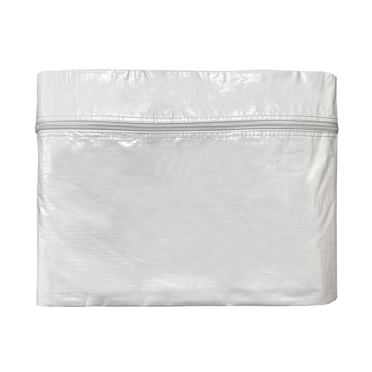 8' x 10' Party Canopy Tent Sidewall with Zipper - Translucent PVC Vinyl Material for Outdoor Events, Weddings & Commercial Tents - Includes Clips & Grommets (Tent Not Included) - Perfect for Backyard Parties, Festival Booths & Camping Shelters