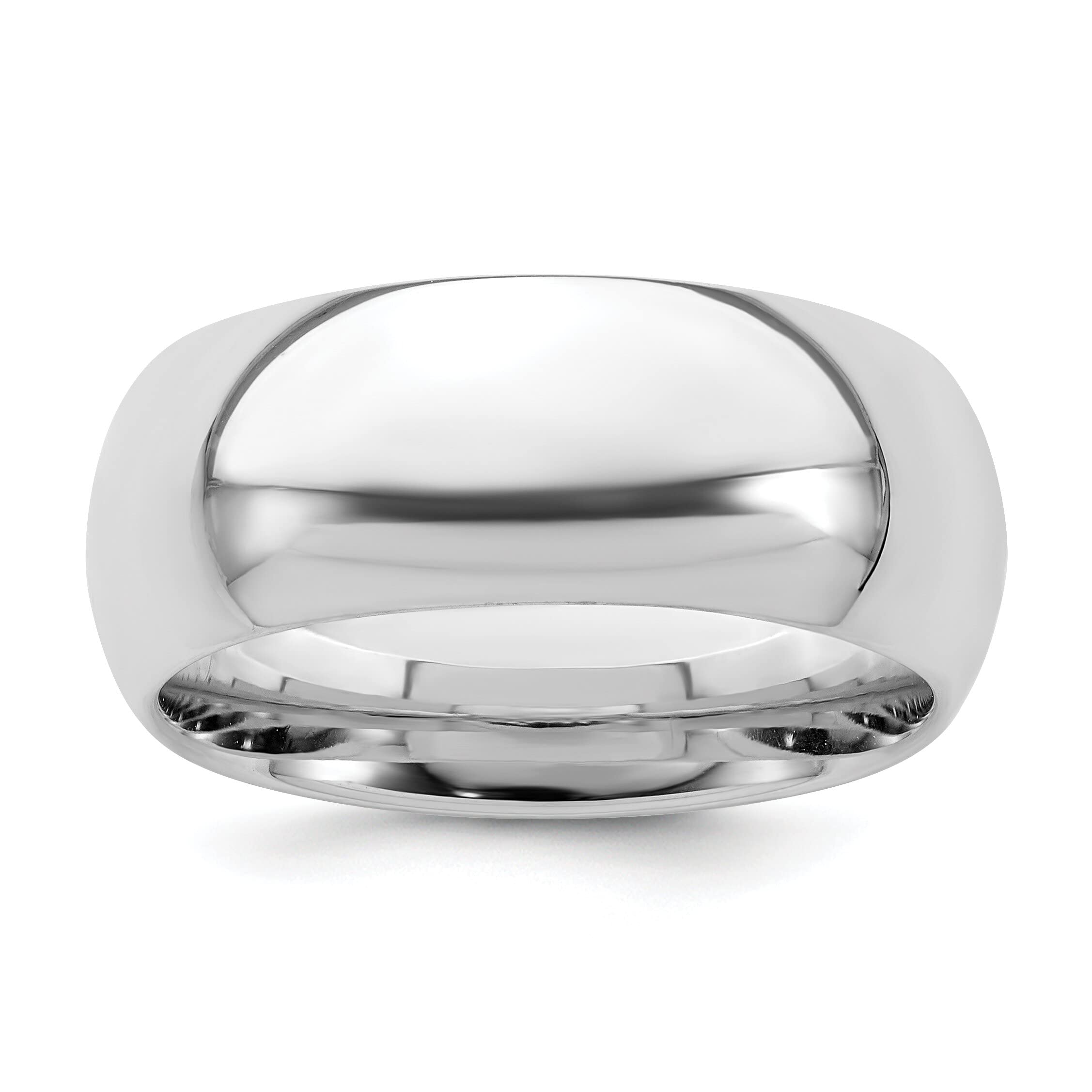Sterling Silver Comfort Fit Wedding Band Ring for Men - Size 10 - Perfect for Engagement, Anniversary & Everyday Wear