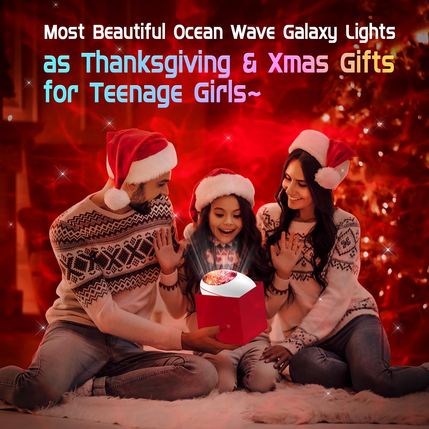 Galaxy Projector Star Light with Timer & Remote - White Noise Bluetooth Speaker for Relaxation & Sleep - Galaxy Night Light for Bedroom, Kids Room, Meditation & Home Decor