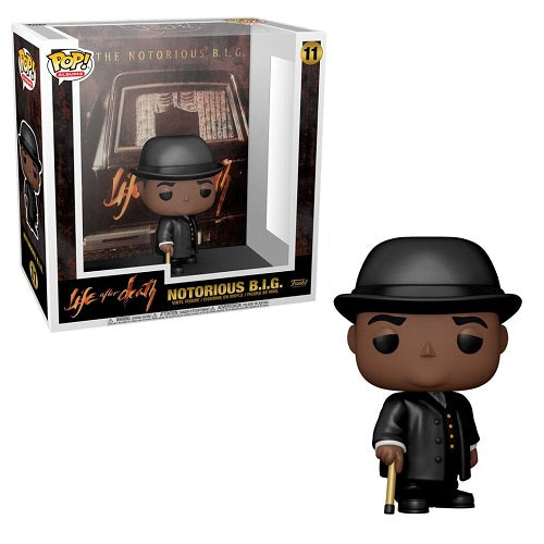 Funko Pop! Albums Notorious B.I.G. Life After Death #11 - Collectible Vinyl Figure for Music Fans & Hip-Hop Memorabilia Collectors - Perfect for Display, Gifts & Pop Culture Enthusiasts