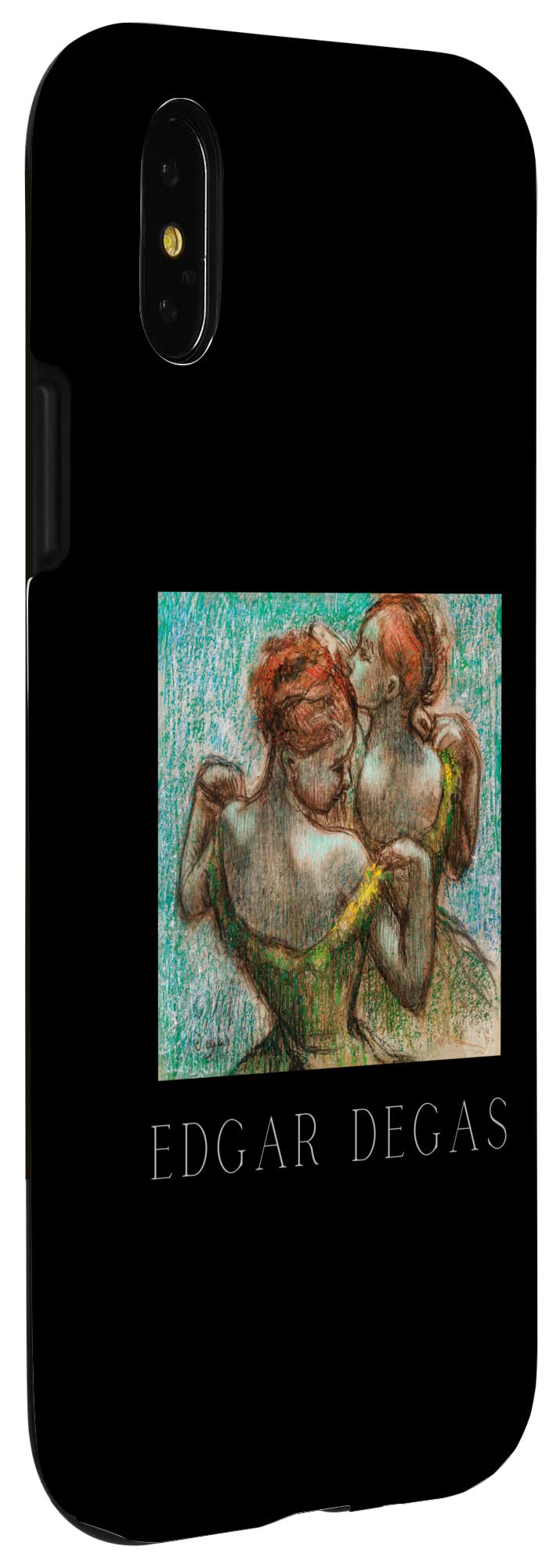 Edgar Degas Two Dancers iPhone X/XS Case - Premium Protective Phone Cover for iPhone 10/10S - Perfect for Art Lovers, Ballet Enthusiasts & Gift Giving