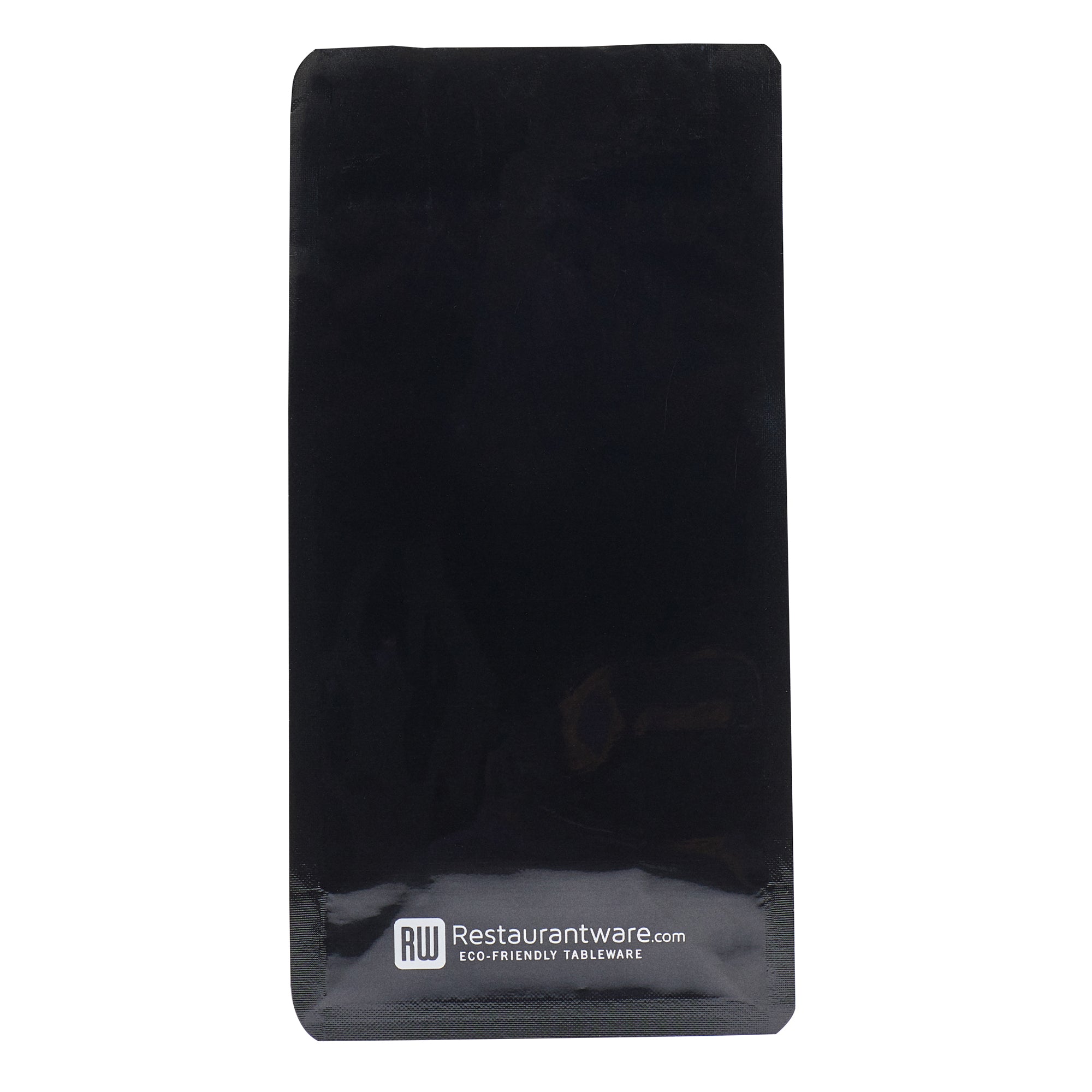 Black Plastic Small Snack Bags with Double Seal & Rip Lock - Heat Sealable 8x4x2.5 Inches (100 Count) - Perfect for School Lunches, Party Favors & On-the-Go Snacks