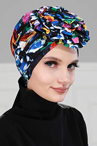 Stylish Cotton Turban Head Wrap for Women - Soft & Breathable Hair Scarf - Perfect for Yoga, Beach, or Everyday Fashion Accessory
