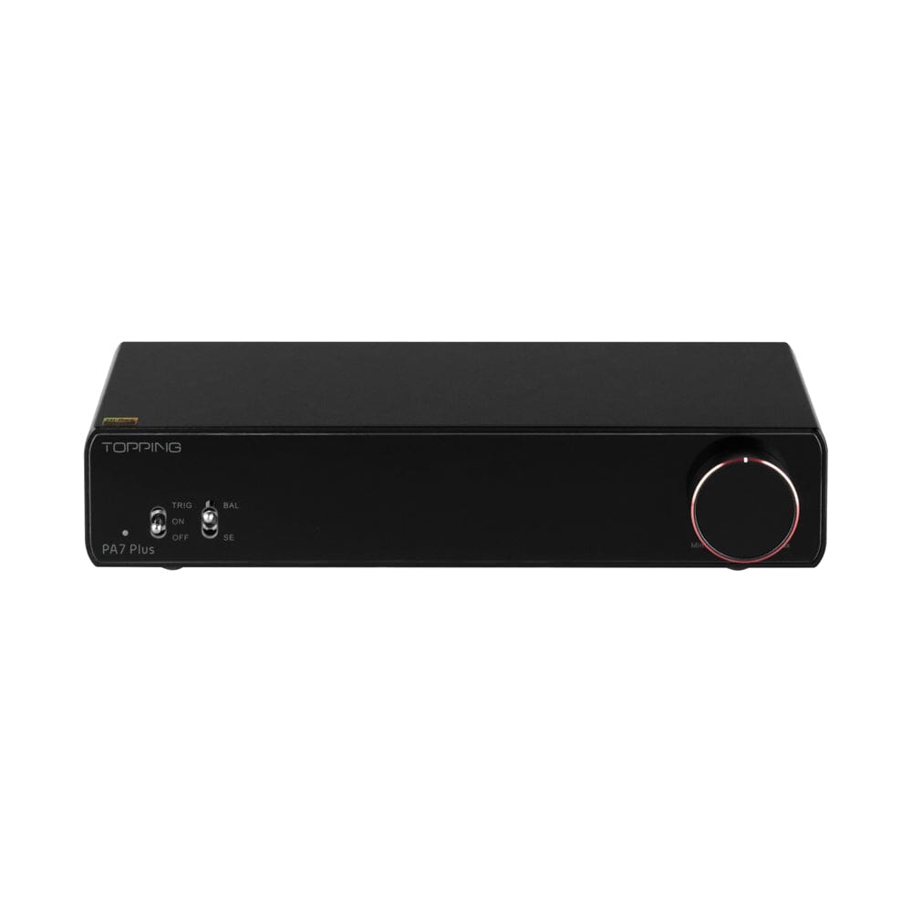 TOPPING PA7 / PA7 Plus High Performance Power Amplifier - Professional Audio Stereo Amp for Home Theater & Hi-Fi Systems - Perfect for Music Lovers & Audiophiles