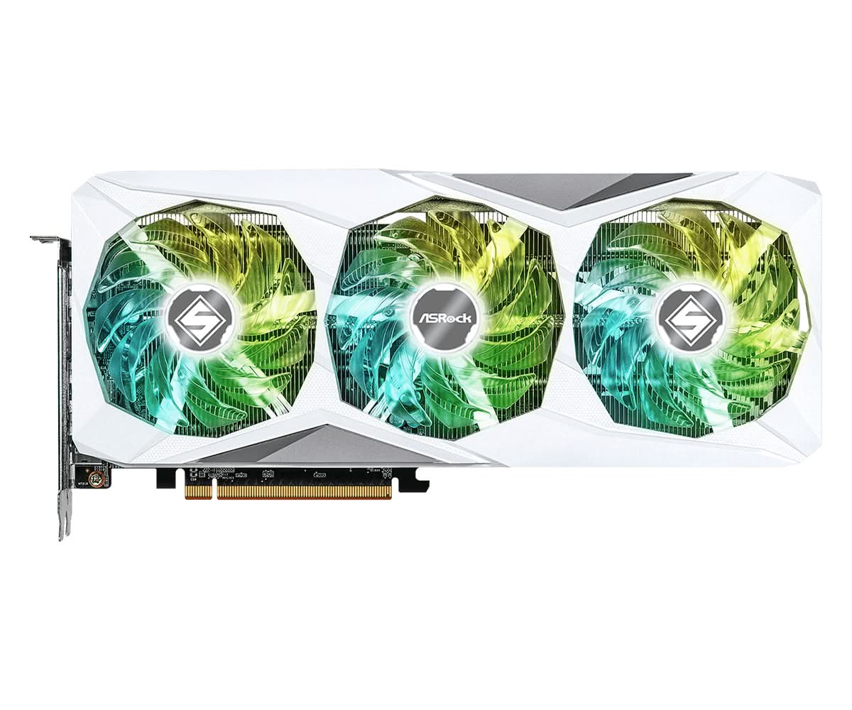 ASRock AMD Radeon RX 7600 8GB GDDR6 Gaming Graphics Card - 90-GA4DZZ-00UANF - Perfect for 1080p Gaming, Video Editing & Streaming