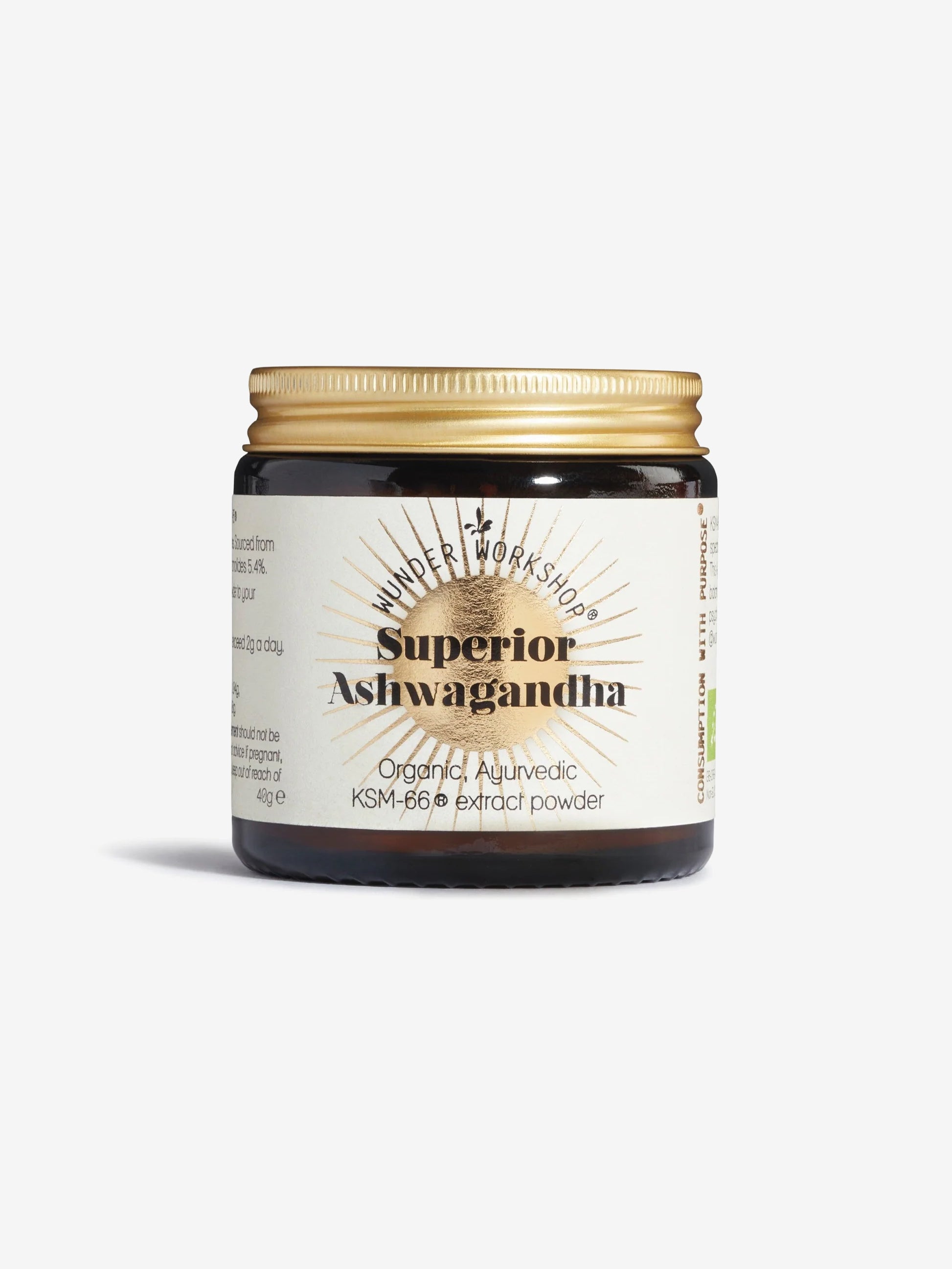Premium Organic Ashwagandha Root Powder - Stress Relief & Energy Booster Supplement for Men & Women - Ideal for Yoga, Meditation & Daily Wellness Routine