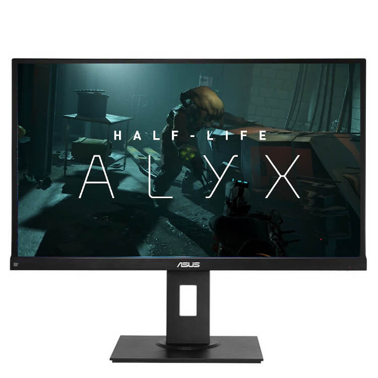 ASUS VP279QGL 27-inch Full HD 1080p Gaming Monitor - 1ms Response Time, 75Hz Refresh Rate, IPS Panel for Smooth Gameplay - Perfect for PC & Console Gaming, Home Office, and Entertainment