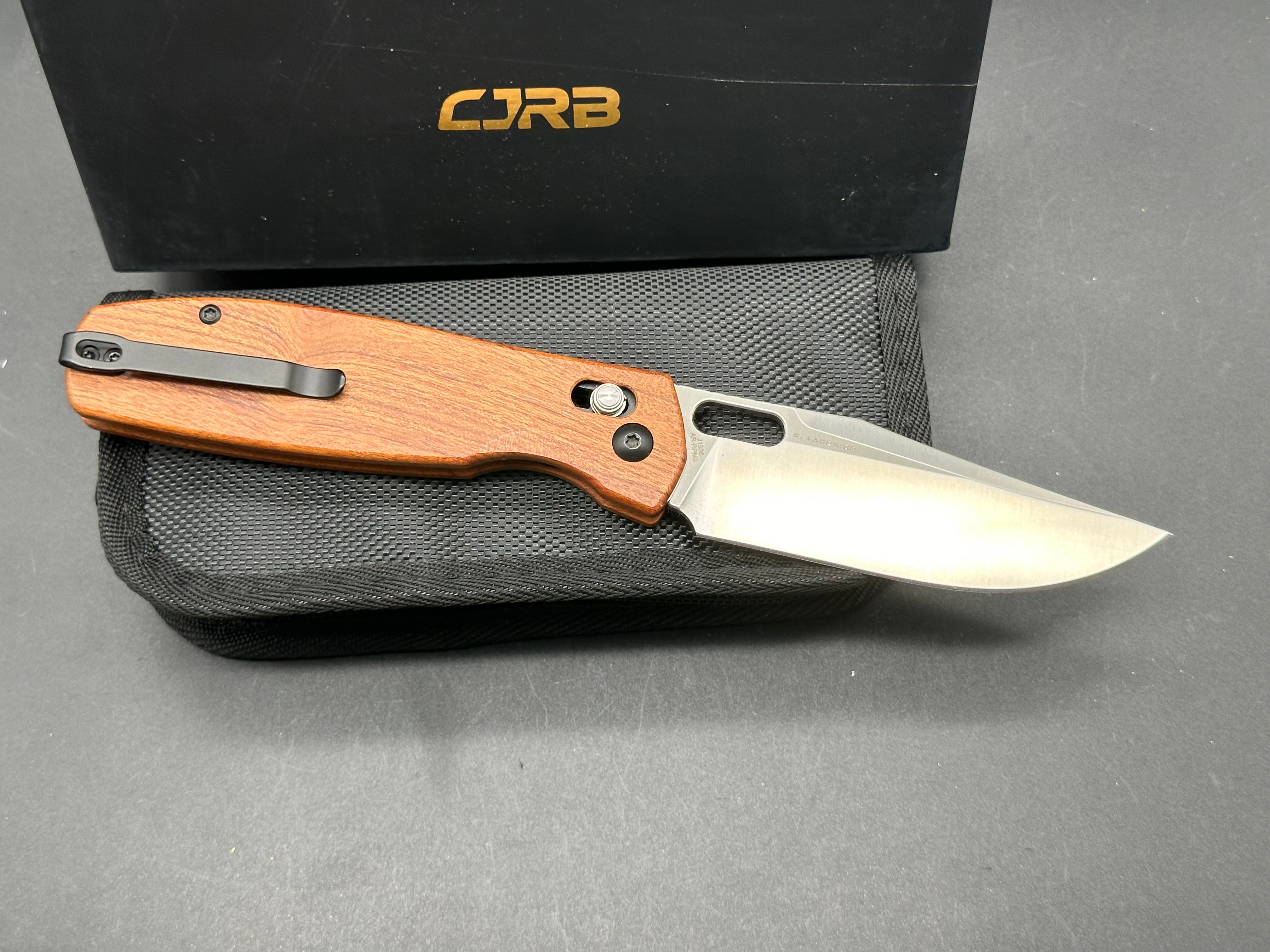 CJRB Prado Crossbar Lock Folding Knife - 3.75