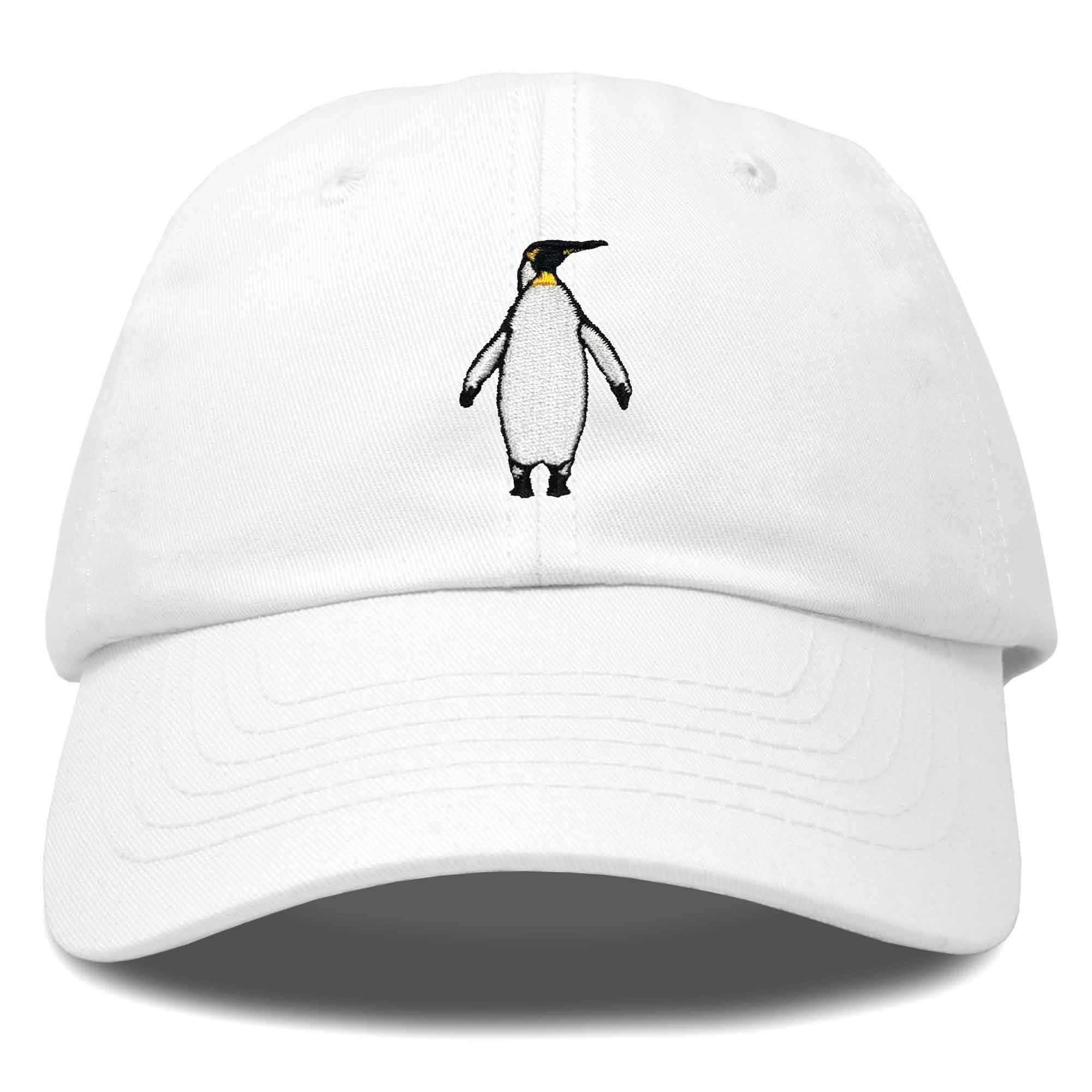 DALIX Penguin Hat for Men - Funny Dad Baseball Cap with Great Auk Design - Perfect for Winter Outdoor Activities, Cosplay & Gifts