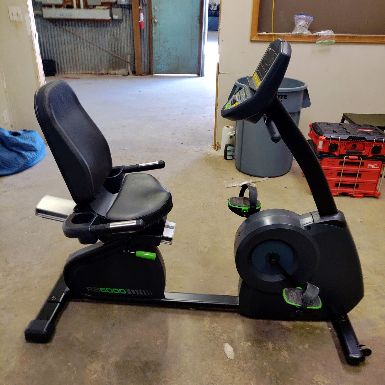 Premium Green Series RB6000 Recumbent Exercise Bike for Home Gym - Comfortable Indoor Cycling Workout for Seniors & Rehabilitation