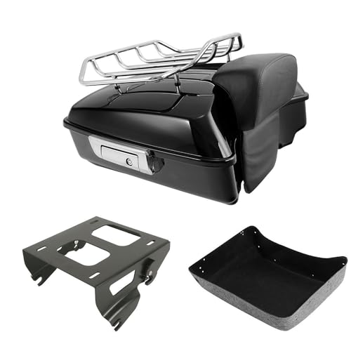 Black Solo Mount Rack Tour Pack Set Style #13