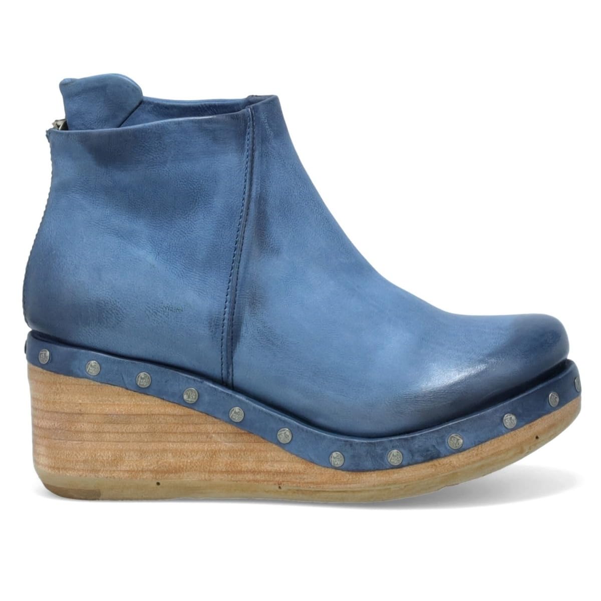 A.S.98 Savina Women's Fashion Wedge Booties - Comfortable Ankle Boots for Casual Outfits & Fall Winter Style
