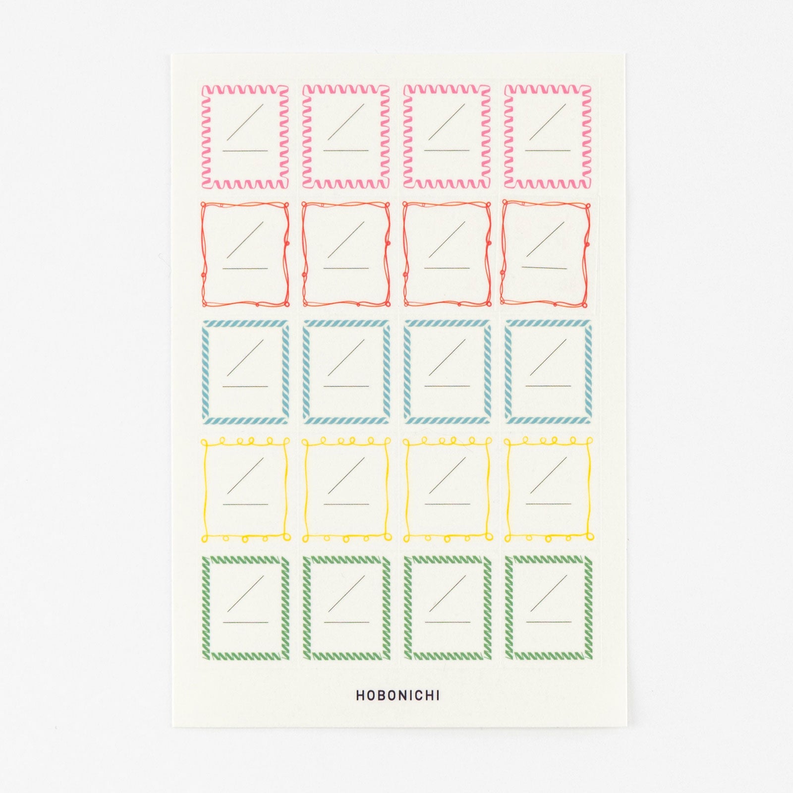 Hobonichi Planner Stickers - Decorative Frame Stickers for Journaling, Scrapbooking & Bullet Journal - Perfect for DIY Planners, Calendars & Notebooks