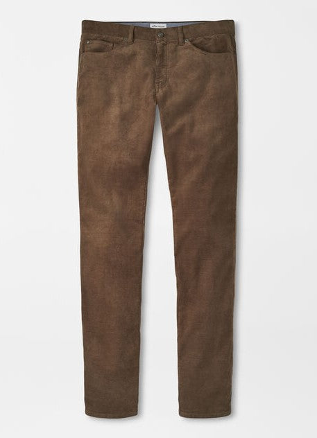 PETER MILLAR Men's 5-Pocket Corduroy Pants - Comfortable & Stylish Casual Trousers for Work, Travel & Everyday Wear