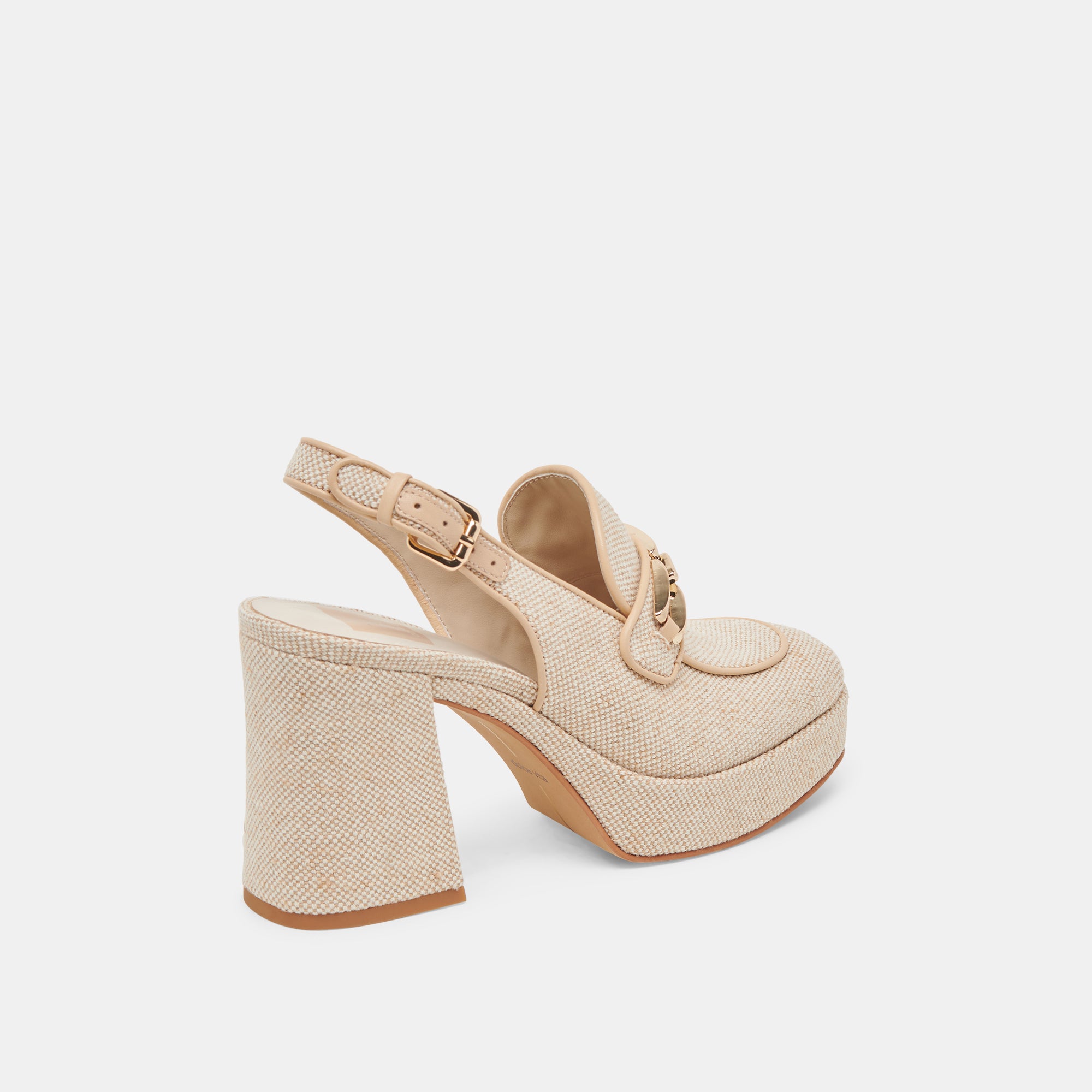 SIRUS Women's Heels Sandstone Woven High Heel Sandals - Comfortable Summer Dress Shoes for Weddings, Parties & Evening Events