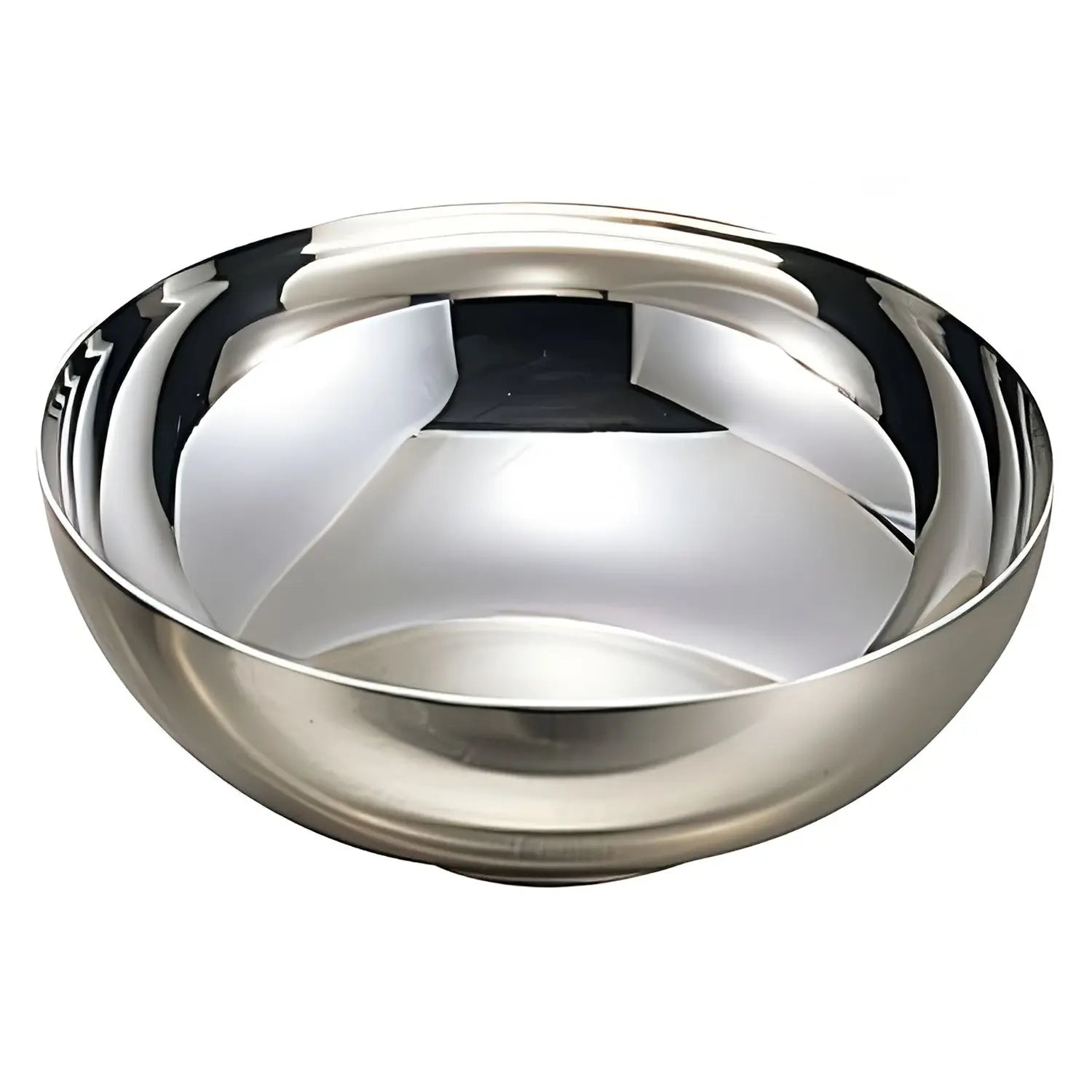 Premium EBM Stainless Steel Soup Bowl for Korean Cuisine - Ideal for Ramen, Bibimbap & Hot Pot - Durable & Stylish Dining Essential