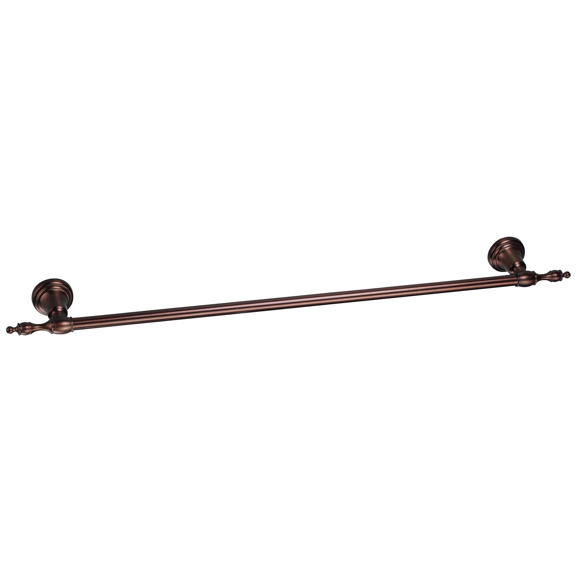 Danze Sheridan 24-Inch Oil Rubbed Bronze Single Towel Bar Rack - Bathroom Towel Holder for Modern & Traditional Homes