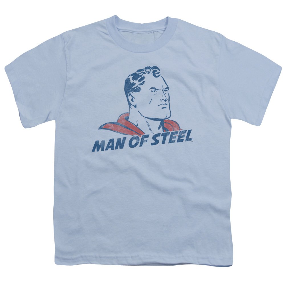 Superman The Man Unisex Youth T-Shirt - Cool Graphic Tee for Kids & Teens | Superhero Costume, Cosplay & Casual Wear