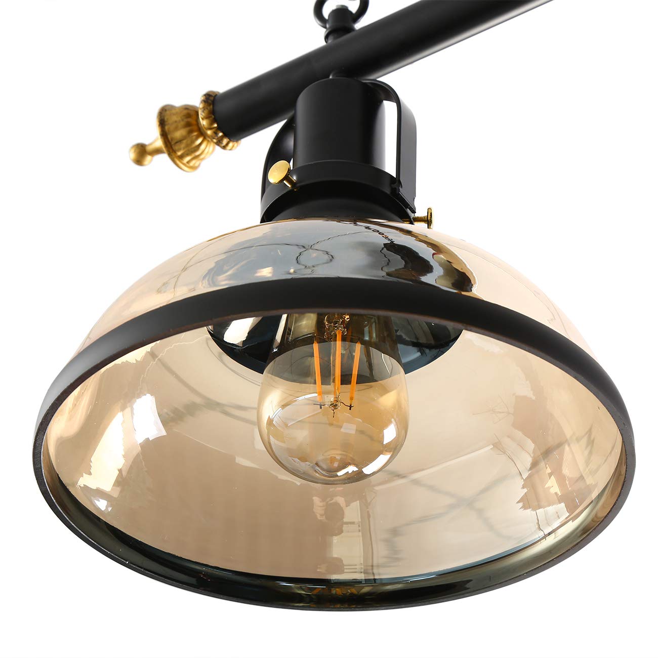 Premium Hanging Pool Table Light Fixture - Adjustable 27