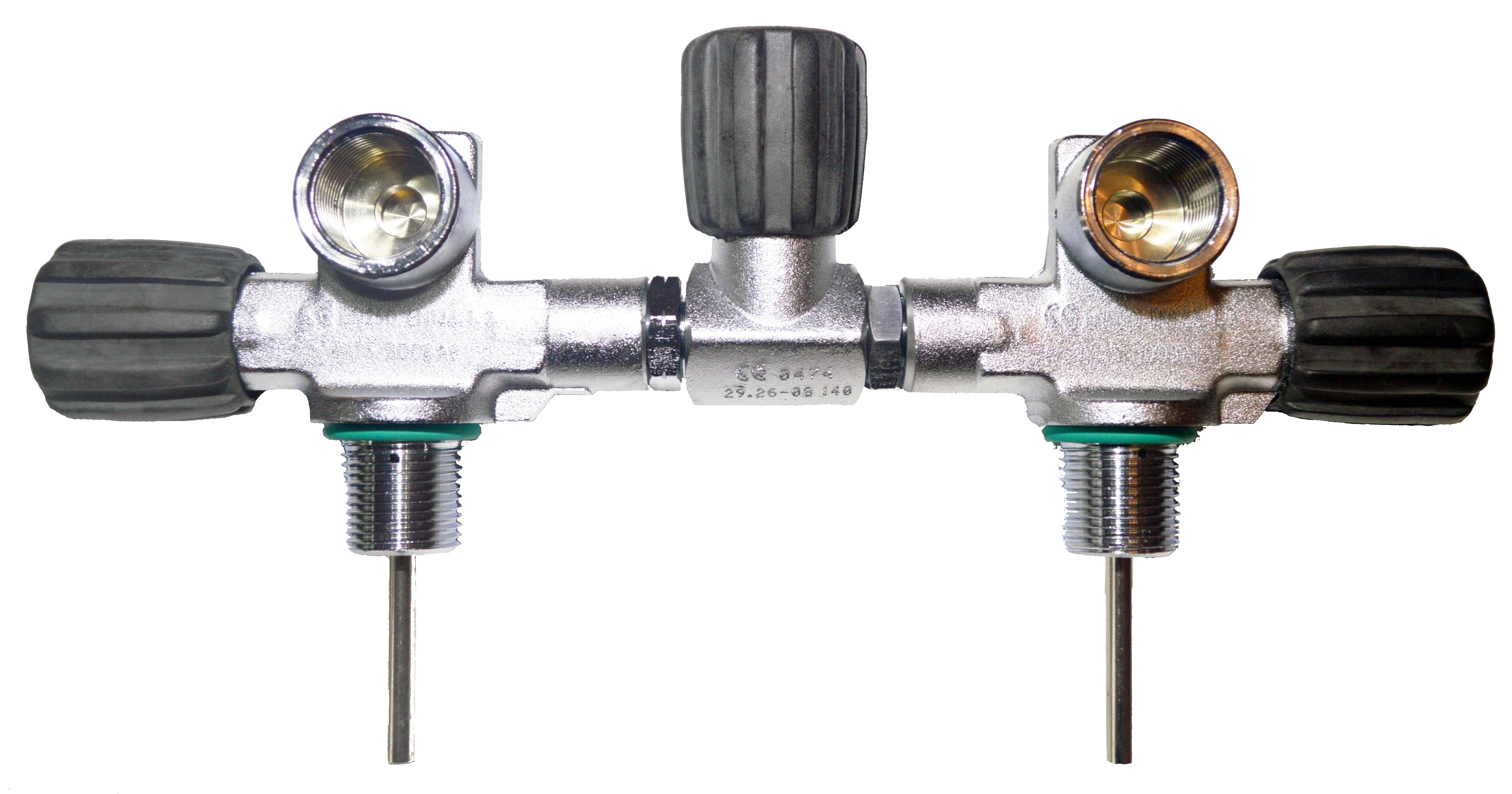 Beaver 300 Bar Twin 5.5 Manifold with M26 Thread & M25X2 EN1441 - High Pressure Gas Regulator for Industrial & Commercial Applications