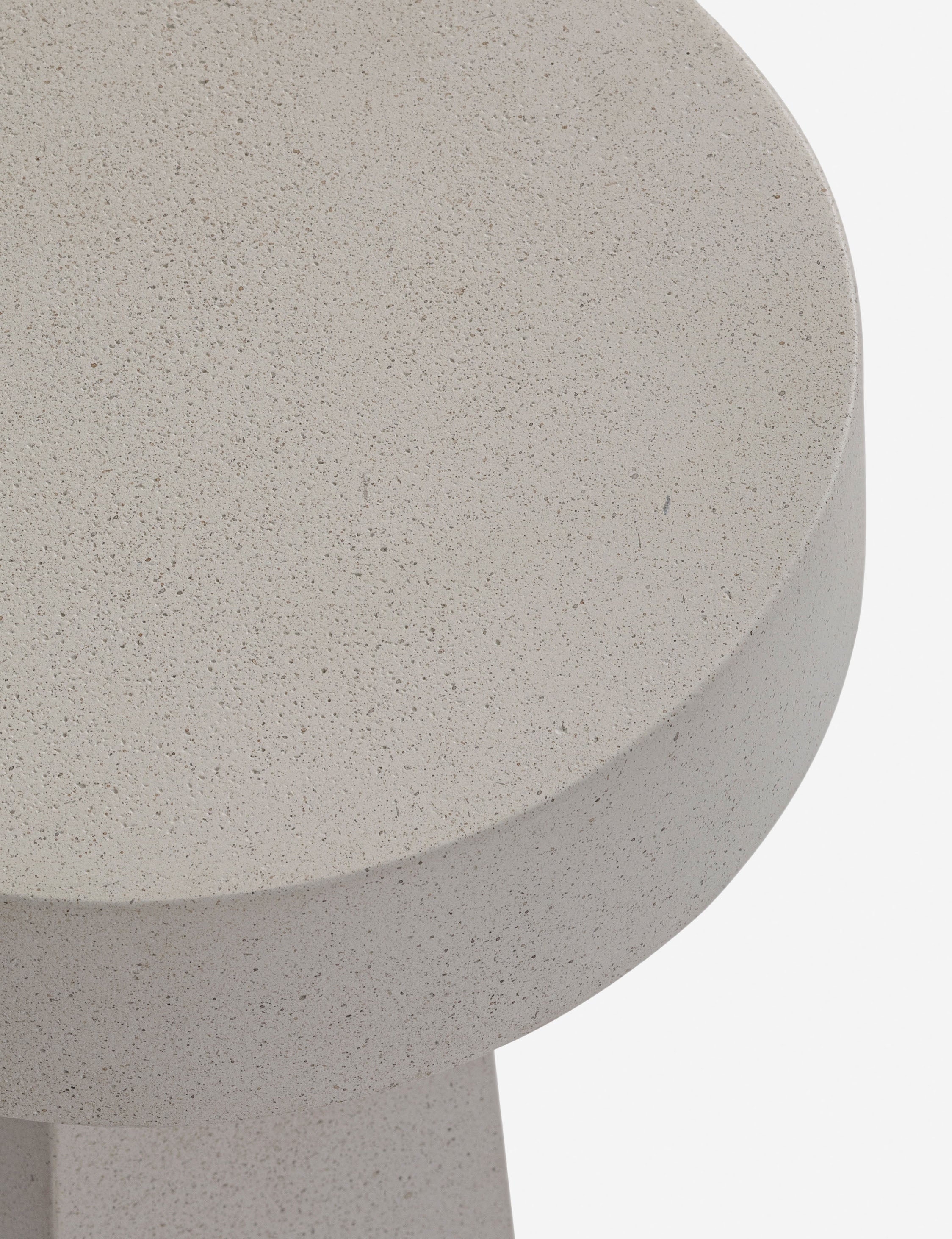 Olesya Round Side Table for Indoor & Outdoor Use - Perfect for Patio, Garden, or Living Room Decor
