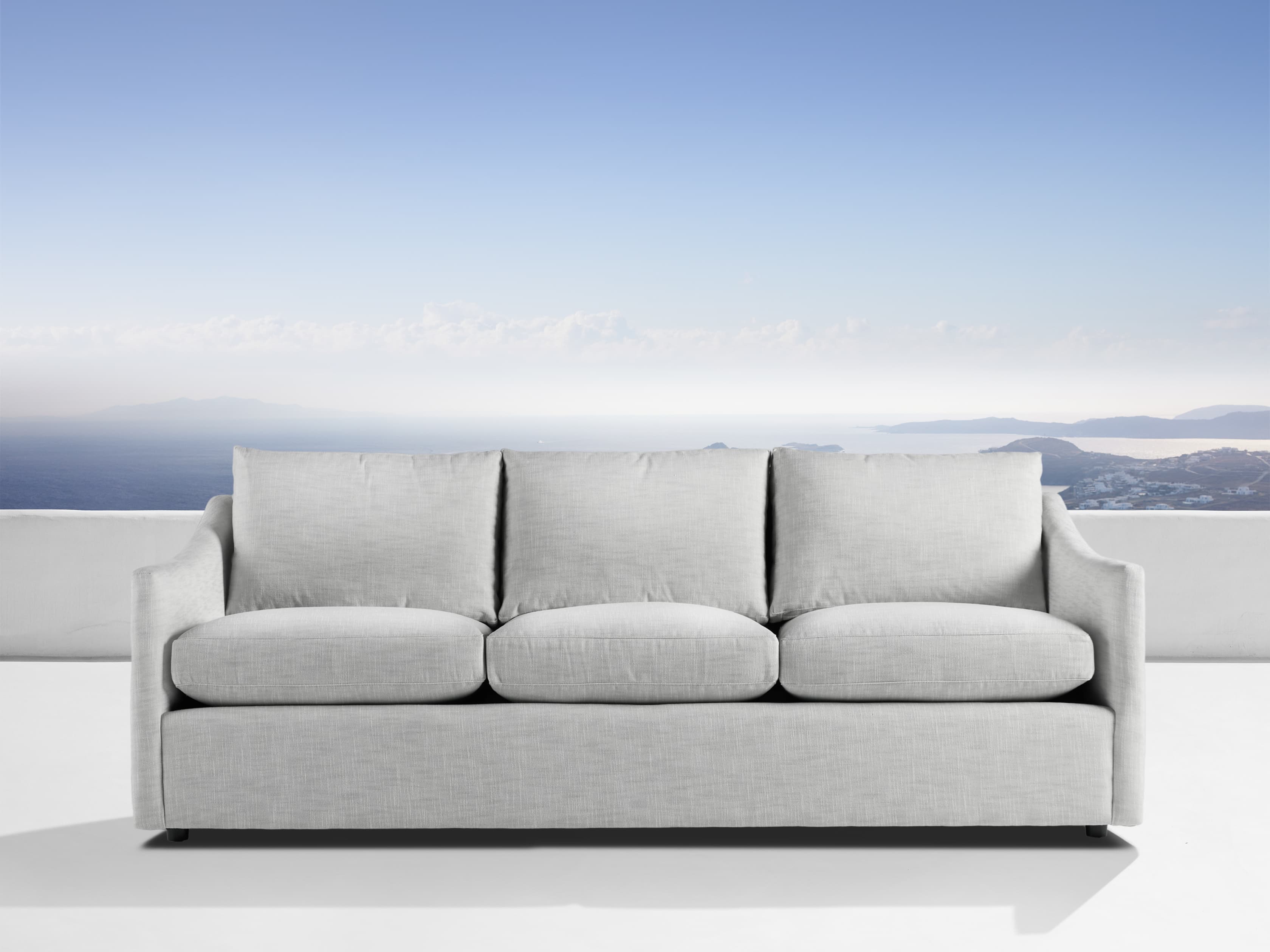 Premium Branson Outdoor Sofa Set - Waterproof & UV-Resistant Patio Furniture for Backyard, Garden, or Poolside Relaxation