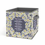Religious Bible Verse Daisies Purple